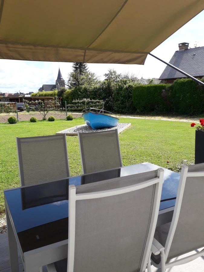 L'Abri Des Ames Lägenhet Gerponville Exteriör bild